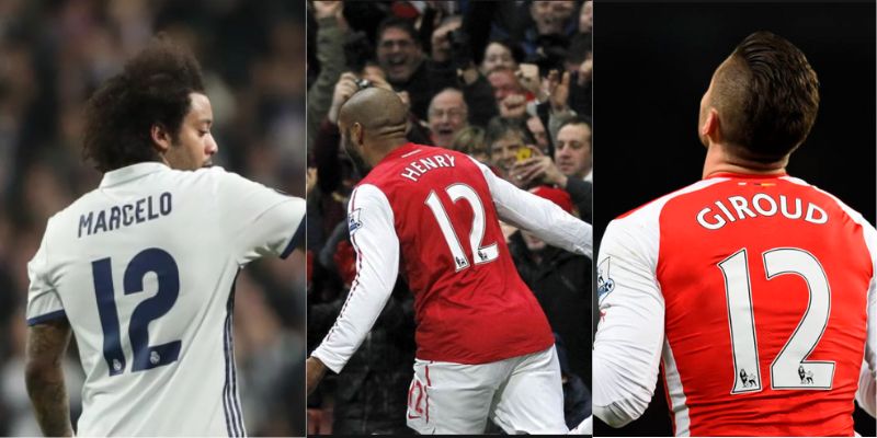 Top 3 cầu thủ mặc áo số 12 thành công nhất trong sự nghiệp